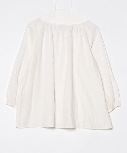 「MELROSE claire」 7分袖ブラウス - ベージュ レディース_画像2