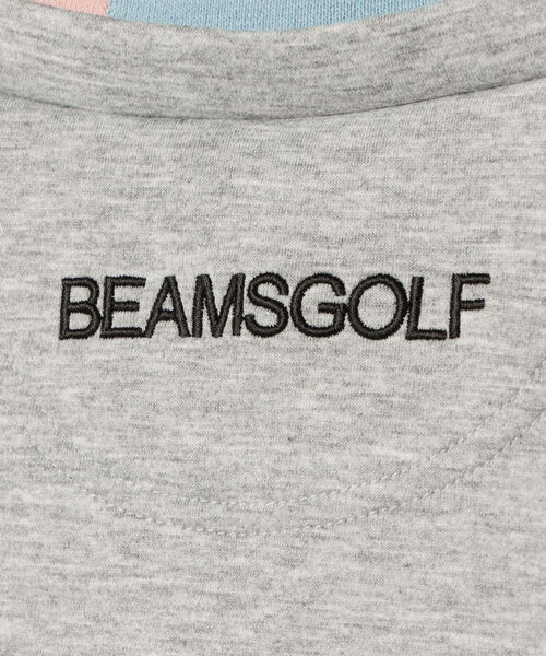 「BEAMS GOLF」 ベスト MEDIUM グレー レディース