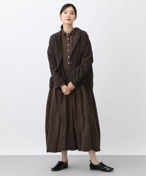 studio CLIP ワンピース 「natural by clip」60L製品染めワンピース