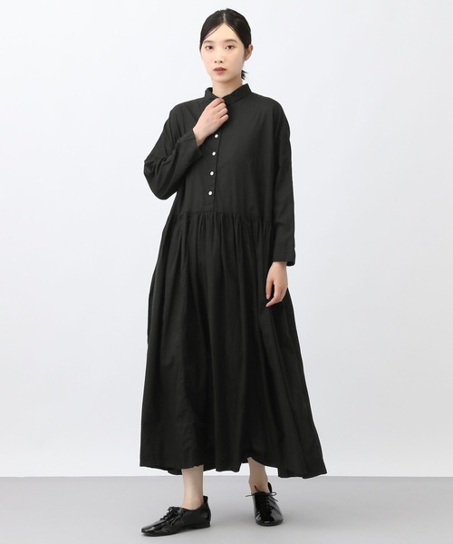 みき様　新品　ナチュラルバイクリップスタジオクリップ　リネンワンピース　黒 studio CLIP（スタディオクリップ） ワンピース 「natural by clip