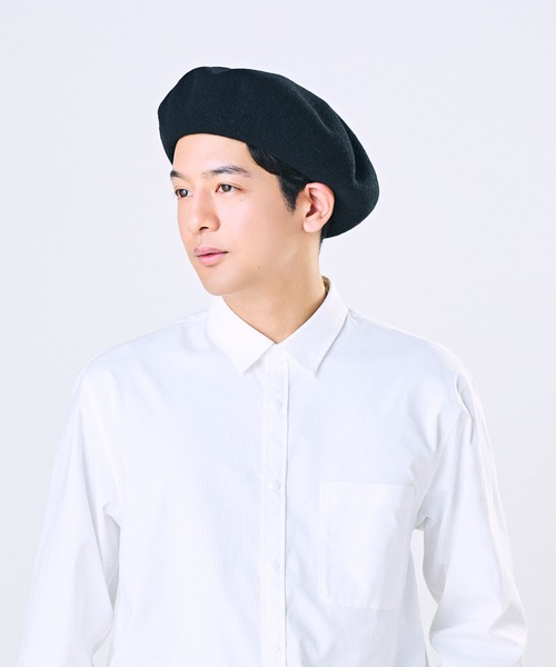 GDC CA4LA Wネーム ベレー 黒 コラボ ベレー grandcanyon CA4LA（カシラ） 帽子 ベレー帽 ANDY WARHOL ART BERET メンズ