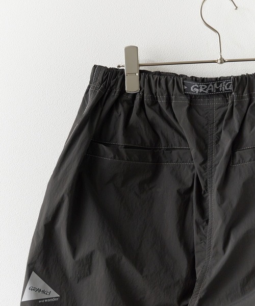 「and wander」 ショートパンツ M ブラック メンズ_画像6