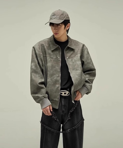 ☆Sale 新品 LIB JOIE ヴィンテージライクオーバージャケット ☆Sale 新品 LIB JOIE ヴィンテージライクオーバージャケット - メルカリ