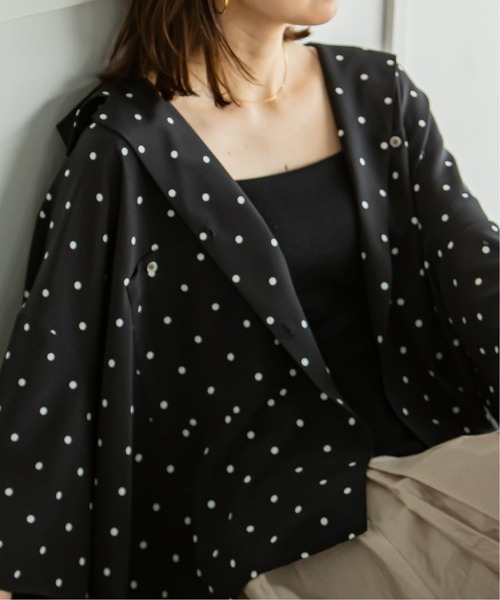 「NOBLE」 半袖ブラウス FREE ホワイト レディース_画像3