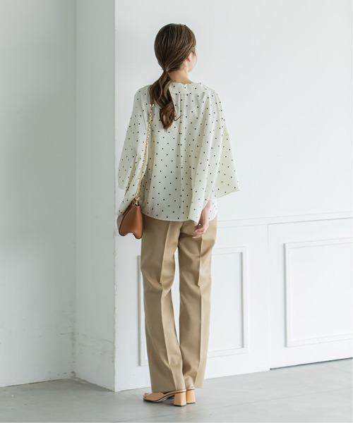 「NOBLE」 半袖ブラウス FREE ホワイト レディース_画像8