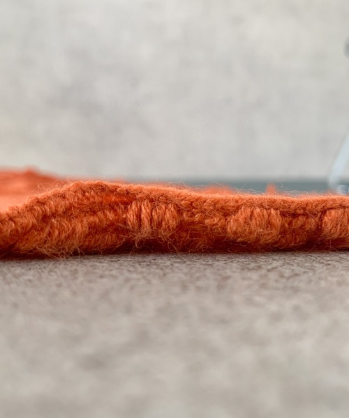 ブランケット ワッフル編み フリンジ ニットブランケット : ZOZOTOWN