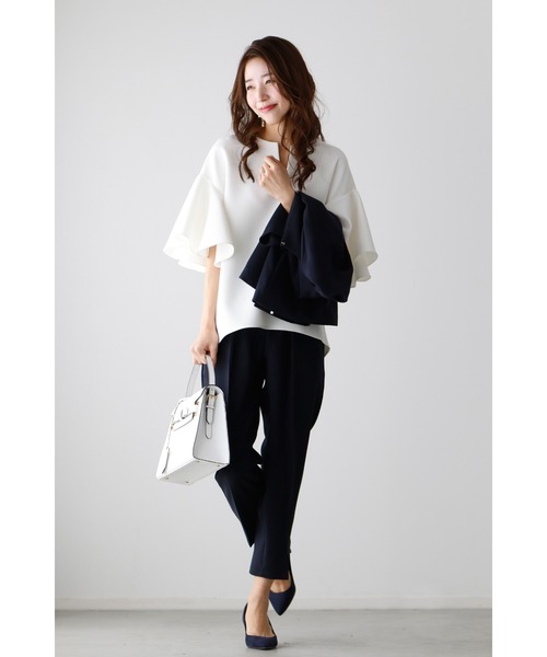 「Ehre style」 半袖カットソー FREE ブラック レディース_画像5