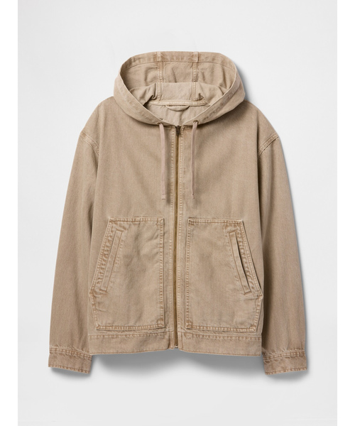 GAP（ギャップ） デニムジャケット L ベージュ メンズ : ZOZOTOWN