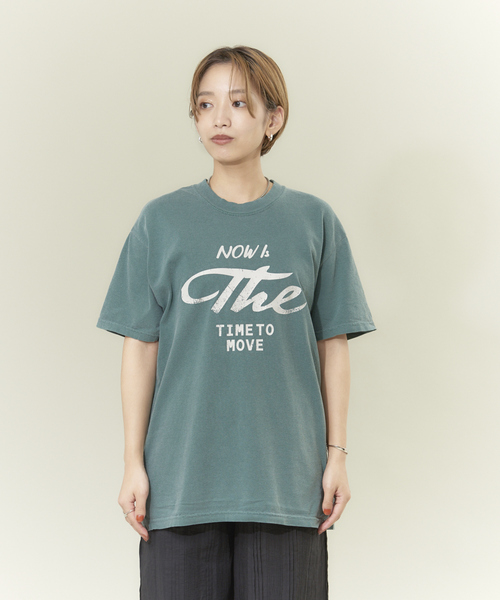 「NOMINE」 半袖Tシャツ フリー グレー系その他2 レディース_画像3