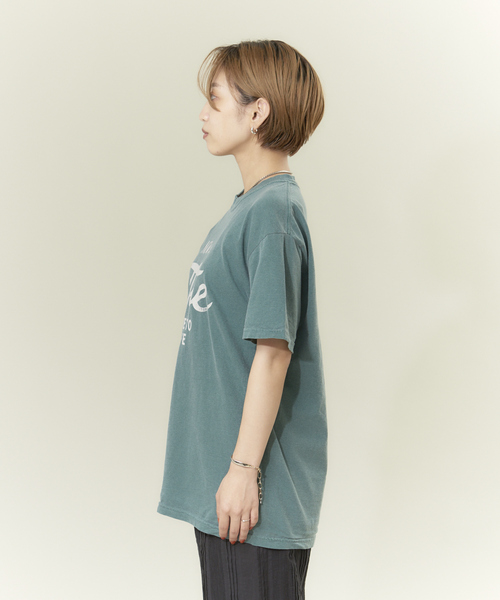 「NOMINE」 半袖Tシャツ フリー グレー系その他2 レディース_画像4