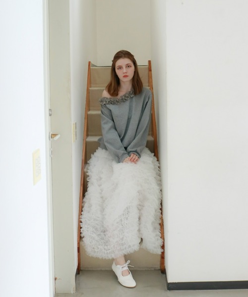 mic by Olu. スカート ティアードチュールスカート : ZOZOTOWN Yahoo