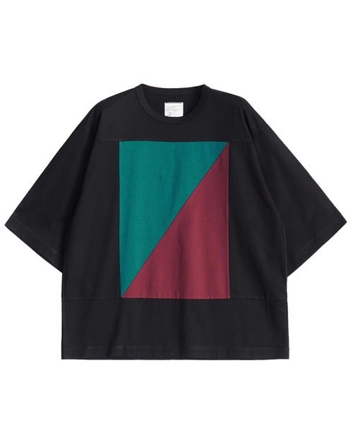 SHAREEF シャリーフ グラフィックプリント 半袖シャツ ブラック 黒 SHAREEF シャリーフ グラフィックプリント 半袖シャツ ブラック 黒