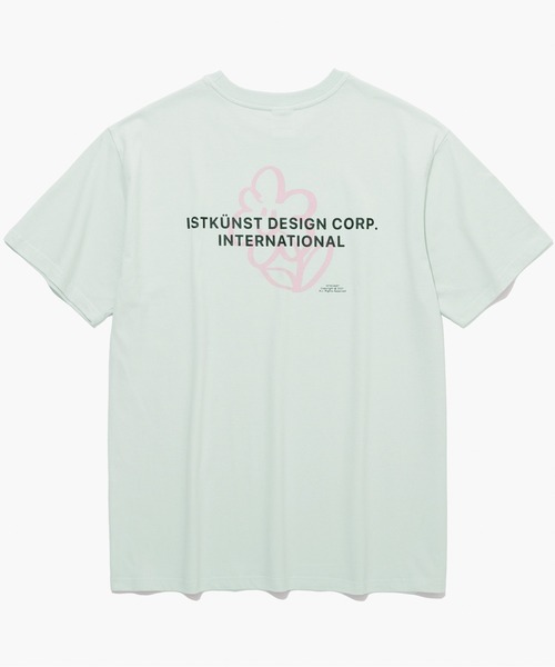 「ISTKUNST」 半袖Tシャツ MEDIUM チャコールグレー メンズ_画像6