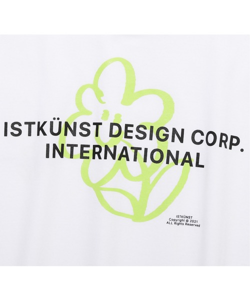 「ISTKUNST」 半袖Tシャツ MEDIUM チャコールグレー メンズ_画像8