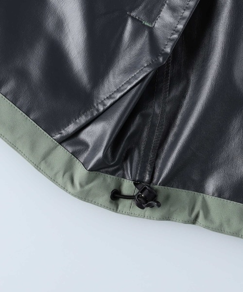 「CAMP7」 マウンテンパーカー M ブラック レディース_画像4