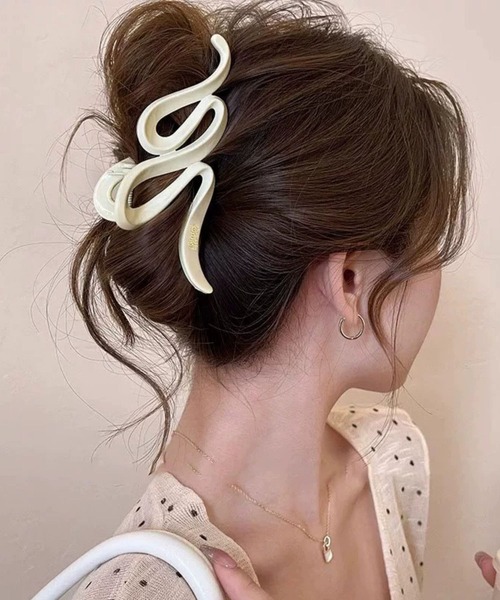 NO WAY ヘアゴム /Bz/うねうねヘアクリップ/ヘアアクセ(RZ) : ZOZOTOWN