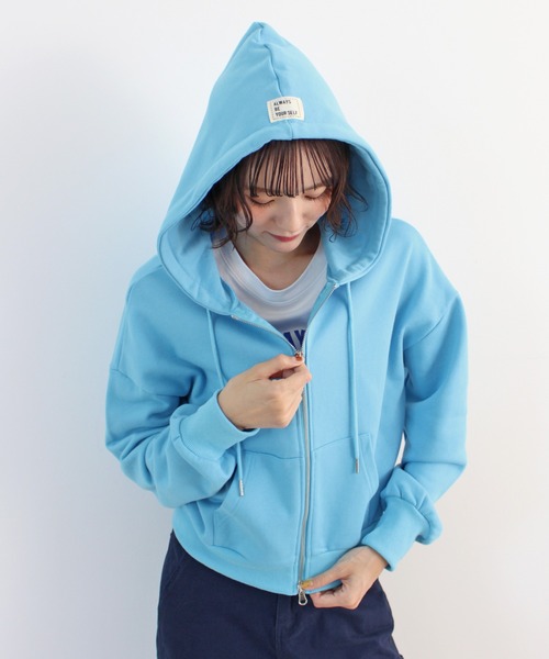 アプ♡新品パーカ パーカー angelica hood zip-up レディース : ZOZOTOWN Yahoo!店