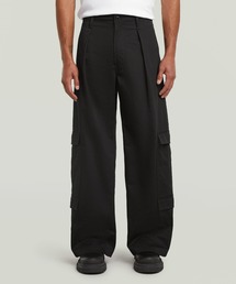 G-STAR RAW ワイドパンツ カーゴパンツ R-5N 3D PLEATED CARGO/立体