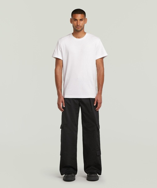 G-STAR RAW ワイドパンツ カーゴパンツ R-5N 3D PLEATED CARGO/立体