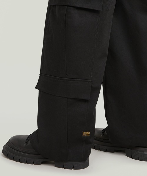 G-STAR RAW ワイドパンツ カーゴパンツ R-5N 3D PLEATED CARGO/立体