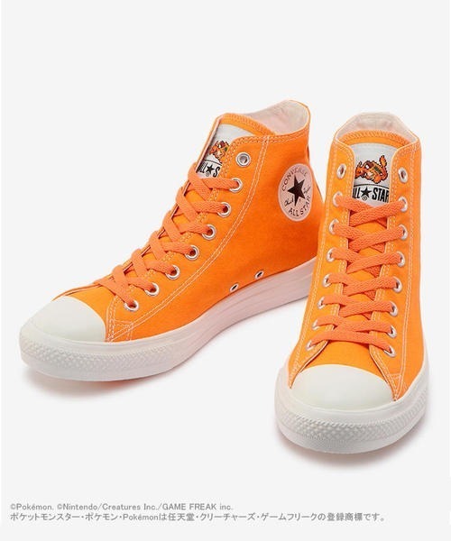 CONVERSE 「CONVERSE」 ハイカットスニーカー 24.0cm オレンジ メンズ