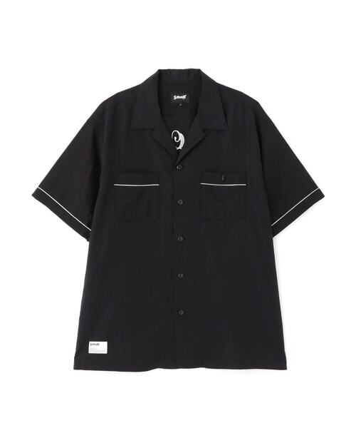 「schott」 半袖シャツ M ベージュ メンズ_画像2