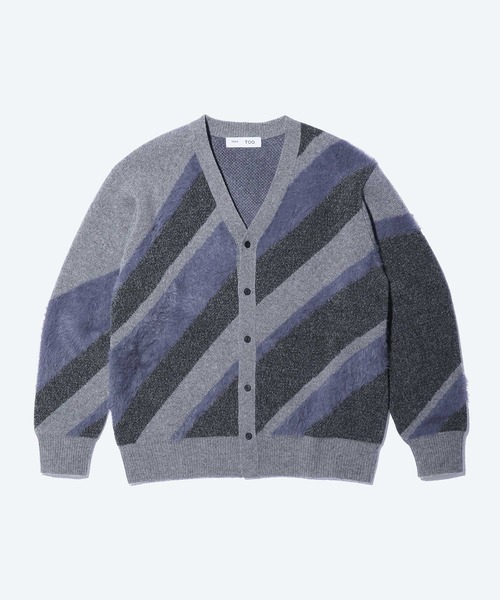 美品【TOGA トーガ 】スリットニットカーディガン 美品【TOGA トーガ 】スリットニットカーディガン