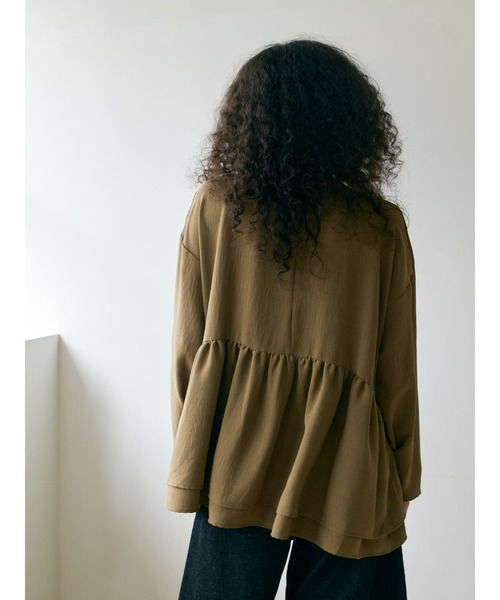 Brown&Street（ブラウンアンドストリート） ブラウス シャツ 落ち感 