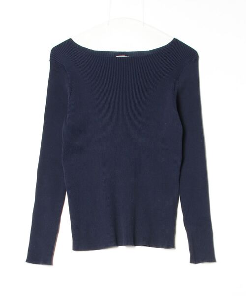 IENA（イエナ） 長袖ニット - ネイビー レディース : ZOZOTOWN Yahoo