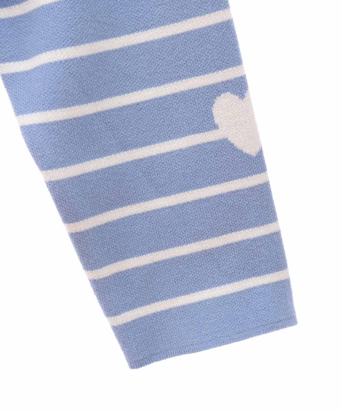 「31 Sons de mode」 長袖ニット 36 ネイビー レディース_画像6