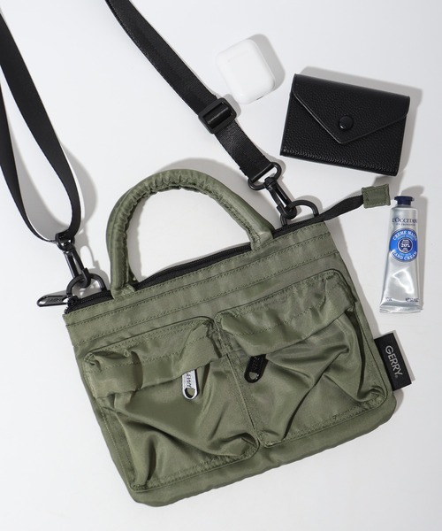 GERRY（ジェリー） ショルダーバッグ ヘルメットバッグ ダブルポケット