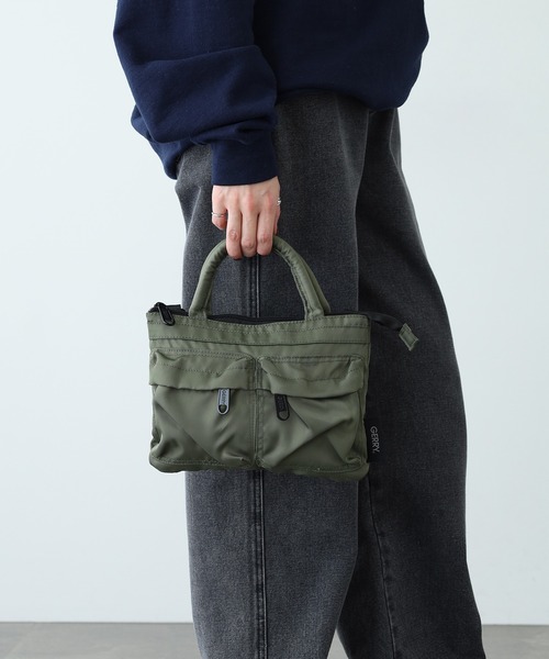 GERRY（ジェリー） ショルダーバッグ ヘルメットバッグ ダブルポケット