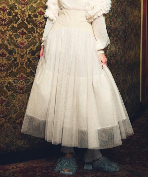 スカート LA BELLE ETUDE LA BELLE ETUDE（ラベルエチュード） ロングスカート 1 ブラック