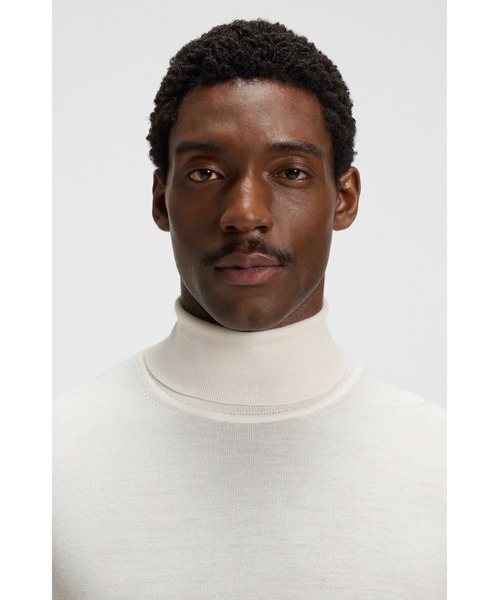 BOSS（HUGO BOSS） セーター ニット レギュラーフィット ロールネック