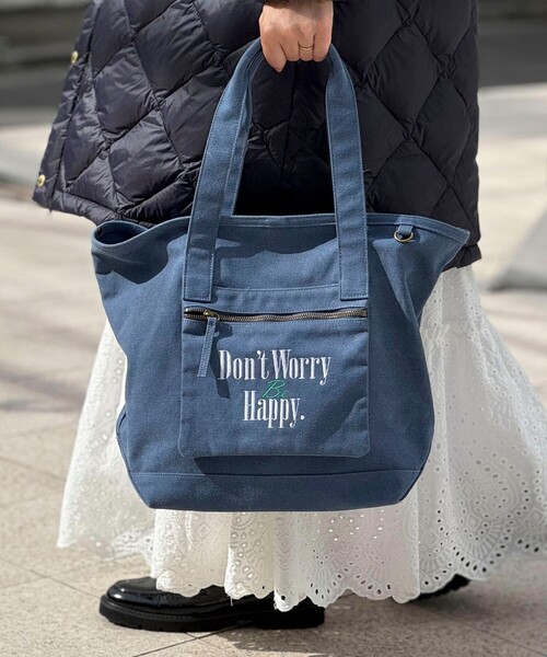 ノーリーズ（NOLLEY’S）/キャンバスロゴ刺繍トートバッグ NOLLEY'S（ノーリーズ） トートバッグ キャンバスロゴ刺繍トートバッグ