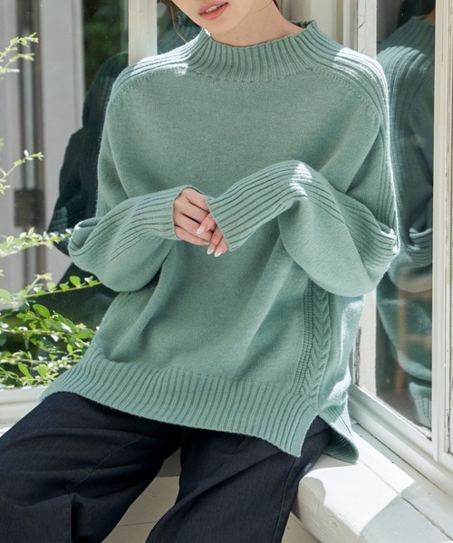 ikka（イッカ） ニット セーター 「雑誌InRed1月号掲載」サイド