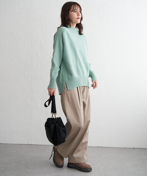 ikka（イッカ） ニット セーター 「雑誌InRed1月号掲載」サイド