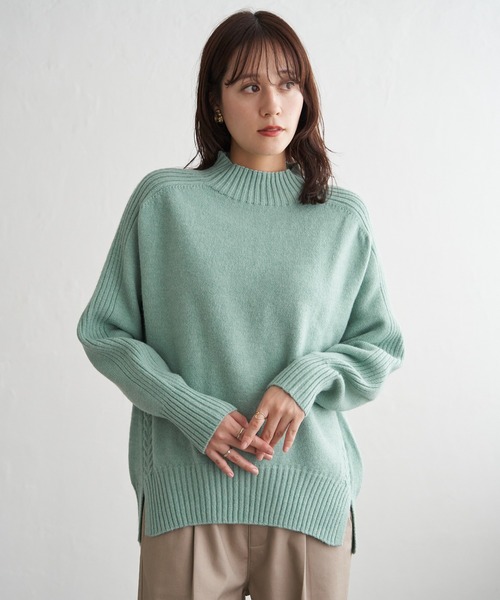 ikka（イッカ） ニット セーター 「雑誌InRed1月号掲載」サイド