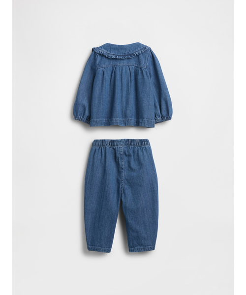GAP（ギャップ） セットアップ フローラル デニムコーデセット (ベビー 