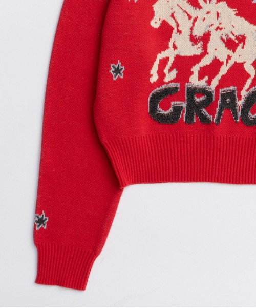 MAISON SPECIAL（メゾンスペシャル） ニット セーター Horse Knit
