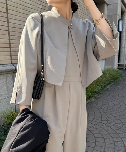 DouDou（ドゥドゥ） セットアップ FREE グレイッシュベージュ