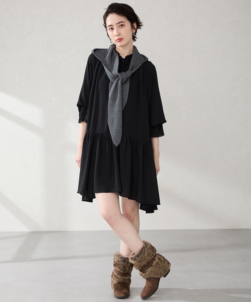 【は】 パファーブーツ　ブラック Lサイズ la farfa レディース 通販 la farfa ラファーファ レディース 防水