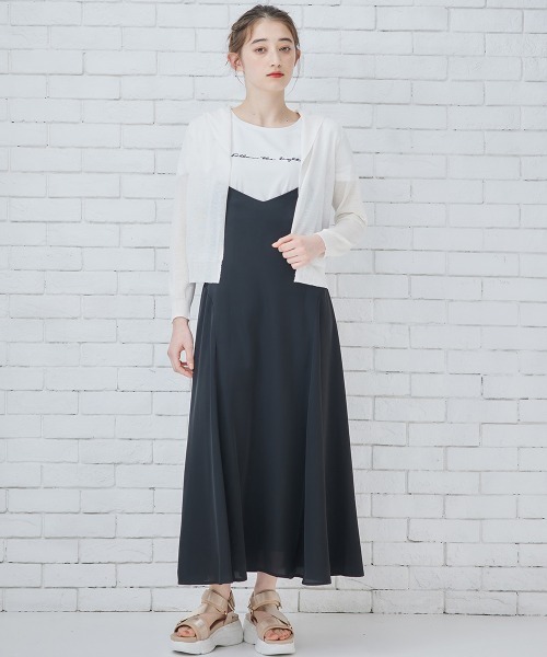 「12Twelve Agenda」 カーディガン M チャコールグレー レディース_画像8