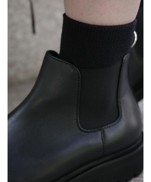 「CAMINANDO」 ショートブーツ 6 ブラック レディース_画像5