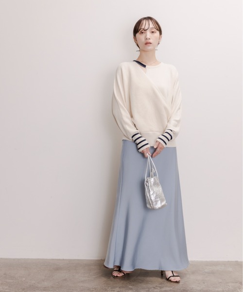 「Eimee Law」 長袖ニット FREE アイボリー レディース_画像3