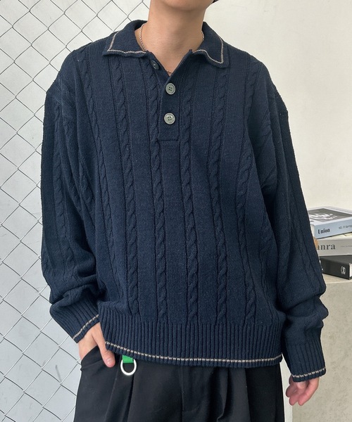 UNDERSTATEMENTs ポロシャツ 「ユニセックス」スプリングルーズ