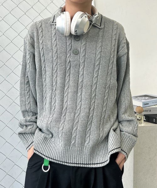 UNDERSTATEMENTs ポロシャツ 「ユニセックス」スプリングルーズ