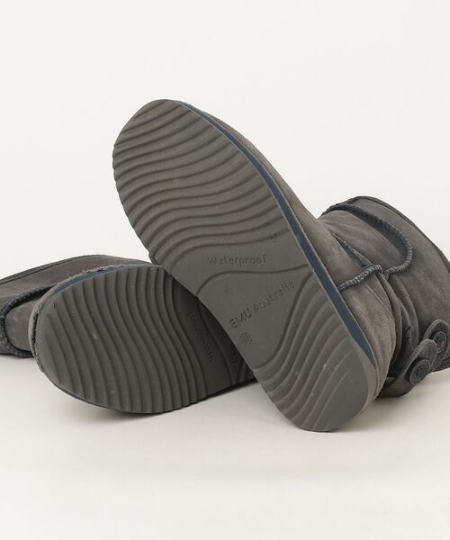 「EMU Australia」 ショートブーツ 5 グレー レディース_画像3