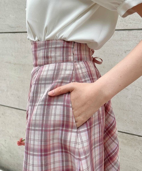 「F i.n.t」 フレアスカート FREE ブルー レディース_画像8