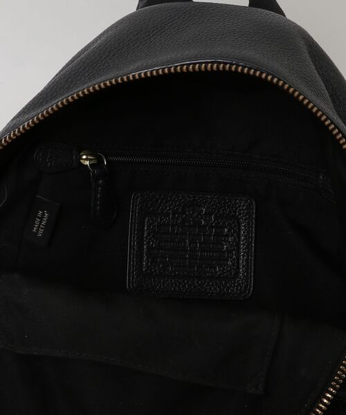 COACH（コーチ） ワンポイントリュック - ブラック レディース